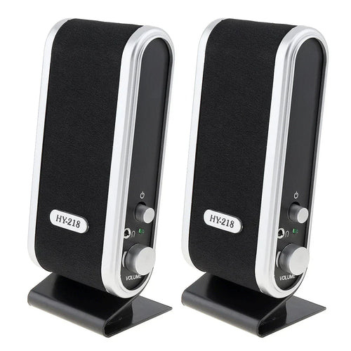 6W Usb Wired Stereo Speakers For Pc Laptop (White) | SeeMyMails Marketplace