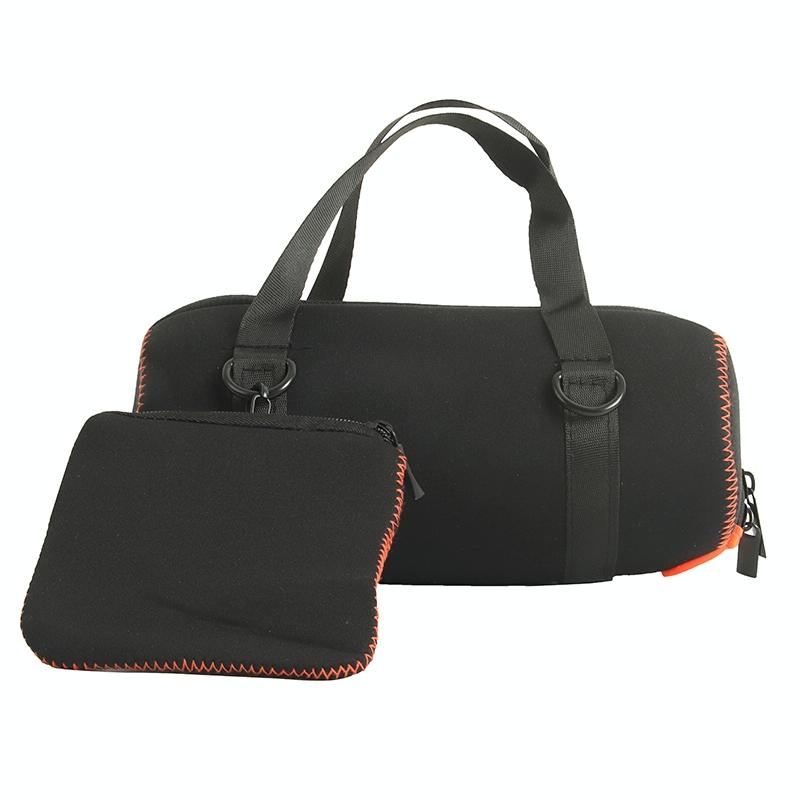 NNEIDS Protective Cover With Strap & Carabiner For Jbl Charge 5 - Black – product image 2 | SeeMyMails Marketplace