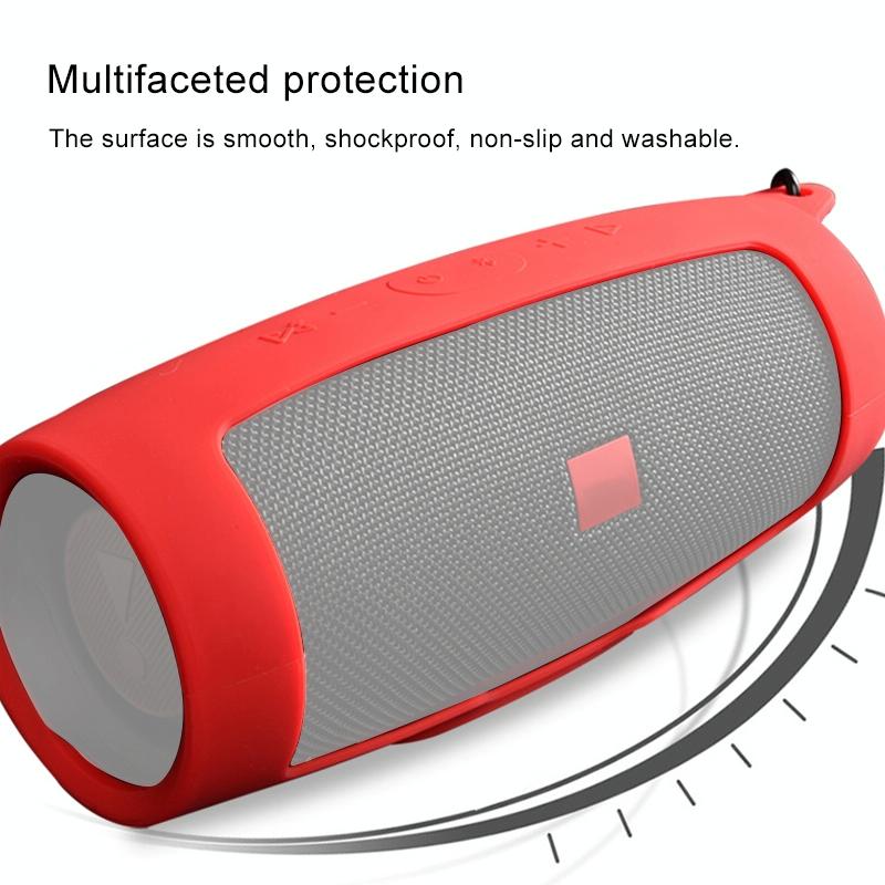 NNEIDS Shockproof Silicone Case For Jbl Charge 4 Bluetooth Speaker - Black – product image 2 | SeeMyMails Marketplace