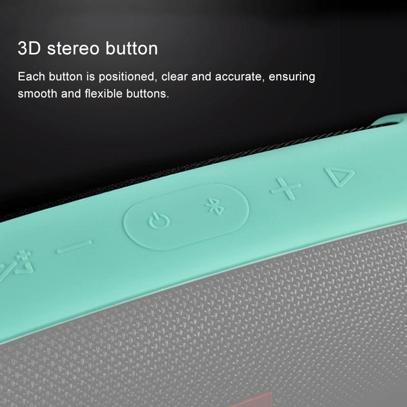 NNEIDS Shockproof Silicone Case For Jbl Charge 4 Bluetooth Speaker - Black – product image 4 | SeeMyMails Marketplace