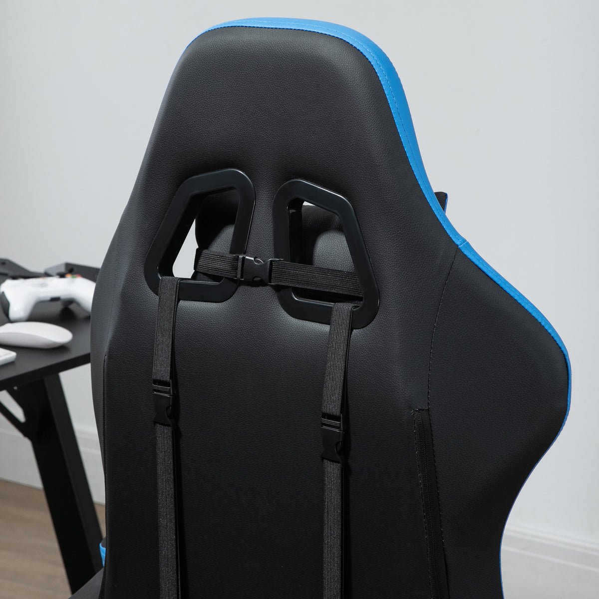 Chaise gaming fauteuil gaming ergonomique avec dossier inclinable à 135° et soutien lombaire, 65 x 6 – product view 2 | SeeMyMails Marketplace
