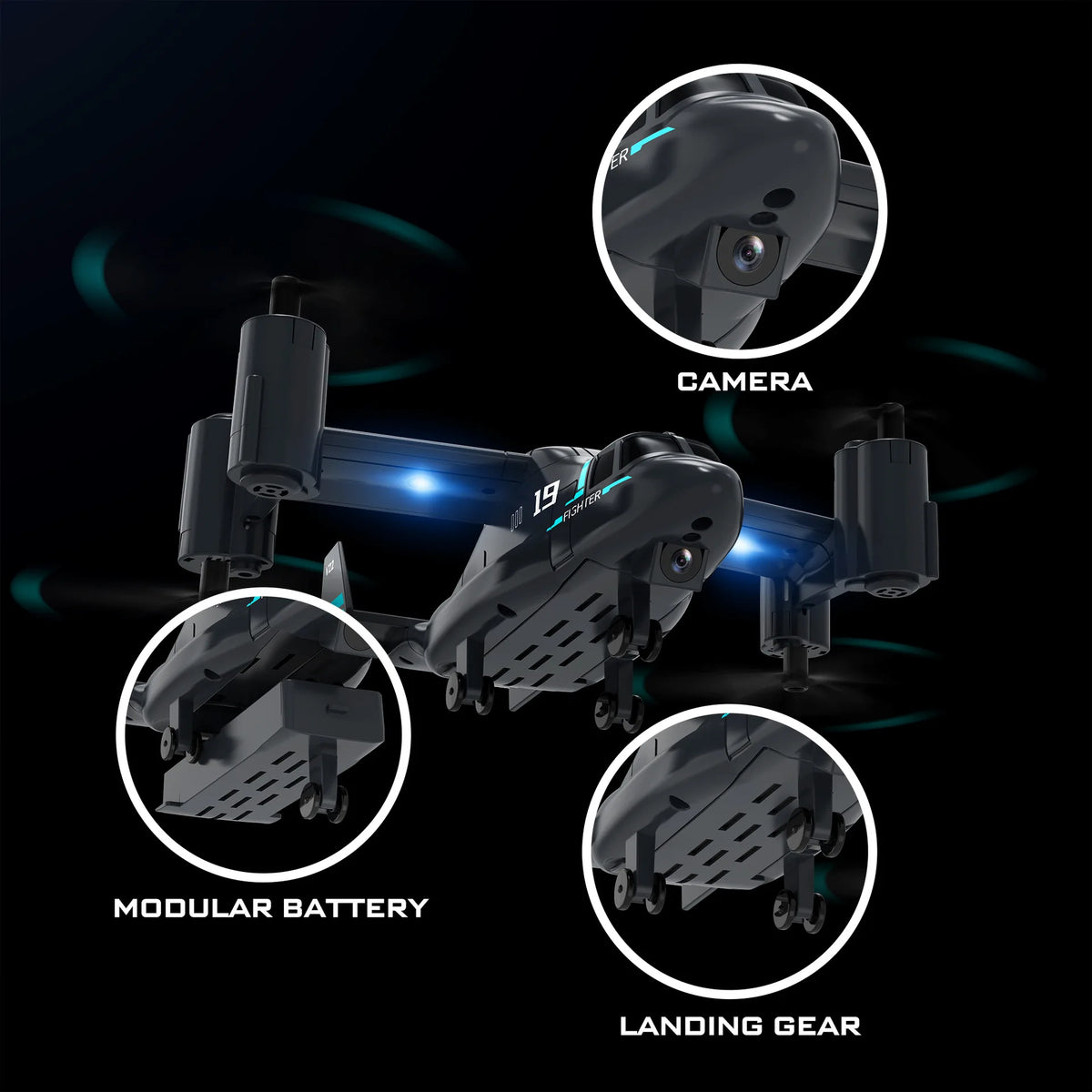 LM19 Wifi FPV Drone – product view 5 | SeeMyMails Marketplace