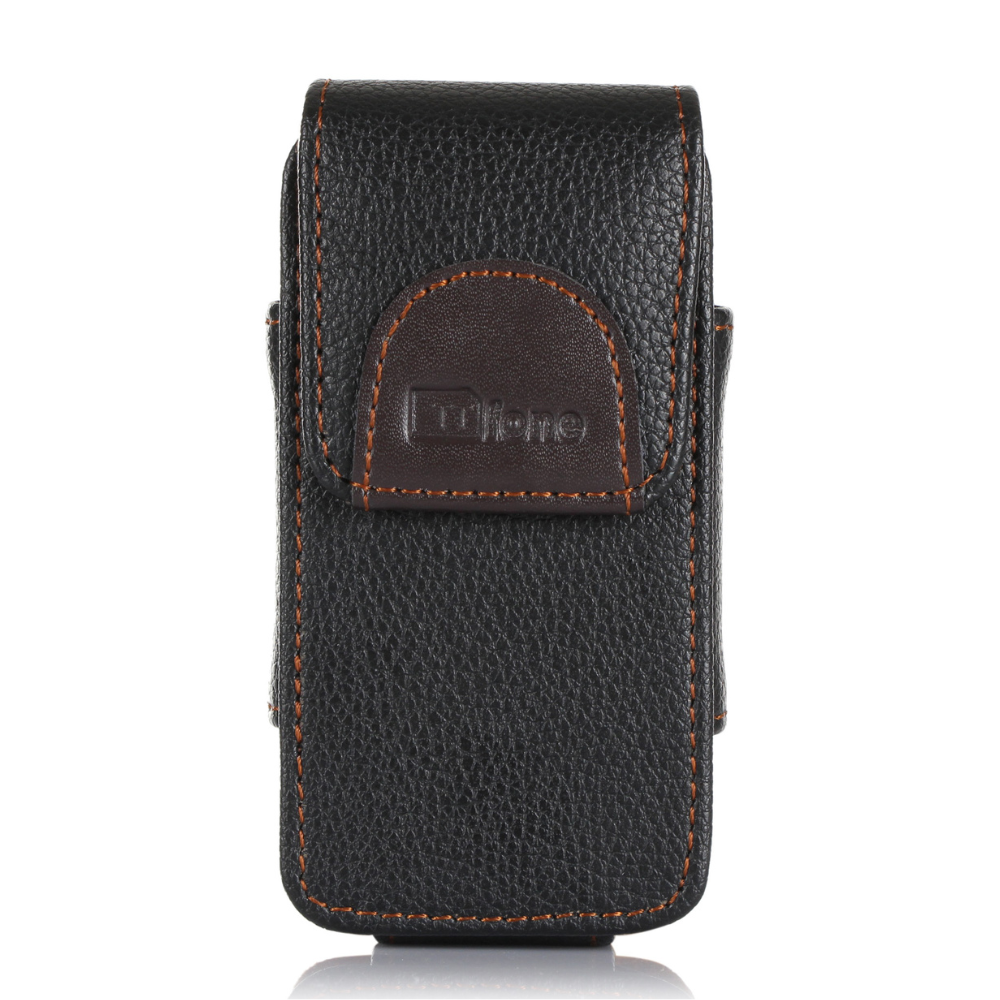 TTfone Original Brown Faux Leather Holster Case (TTCS3) for Lunar TT750, Nova TT650 Mobile – product image 2 | SeeMyMails Marketplace