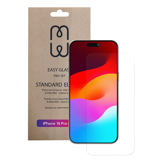 MW Easy Glass tempered glass screen protector for iPhone 16 Pro Max - product image 1