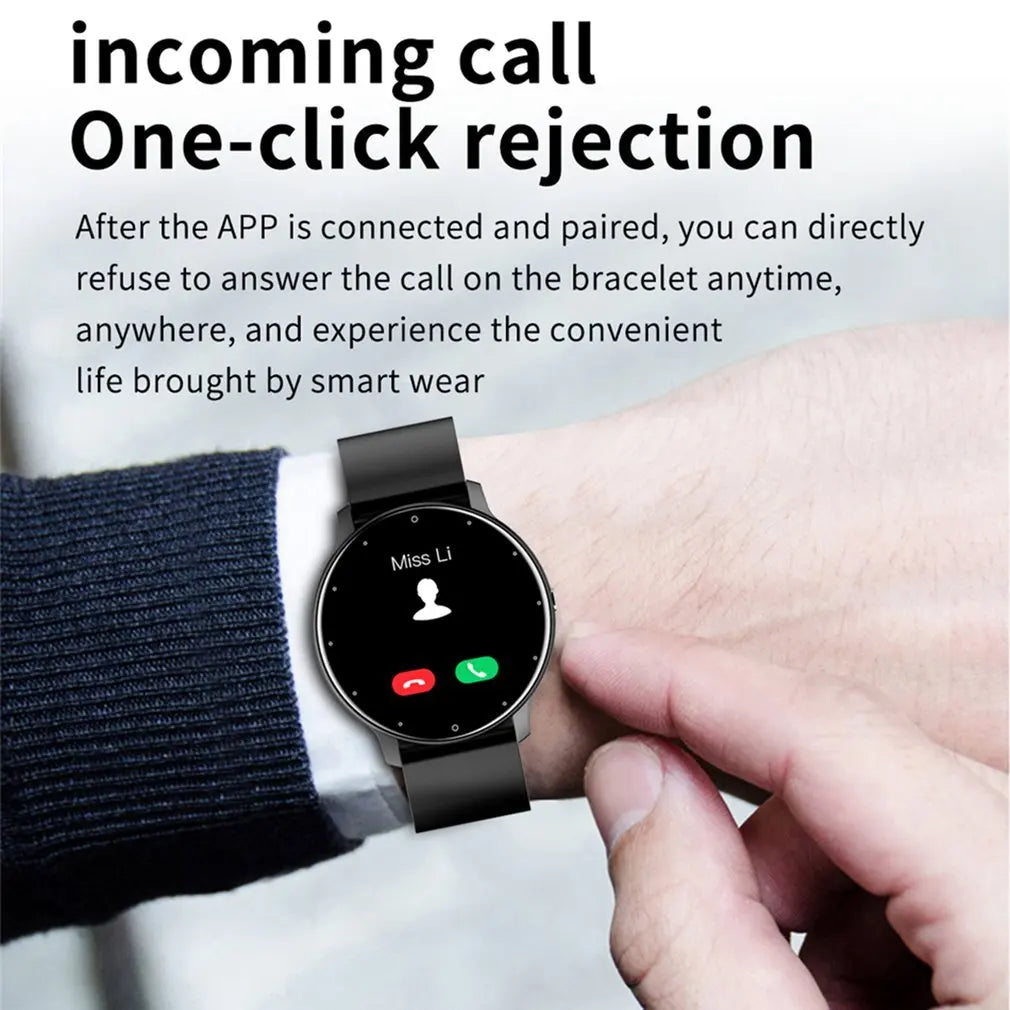 Smart Watch Full Touch Screen Fitness Tracker IP68 (Black) – product image 3 | SeeMyMails Marketplace