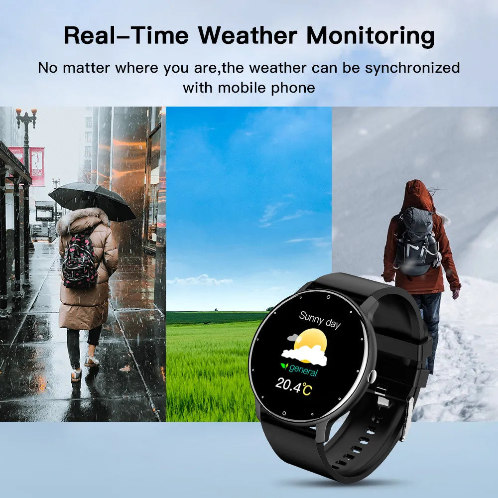 Smart Watch Full Touch Screen Fitness Tracker IP68 (Black) – product image 4 | SeeMyMails Marketplace
