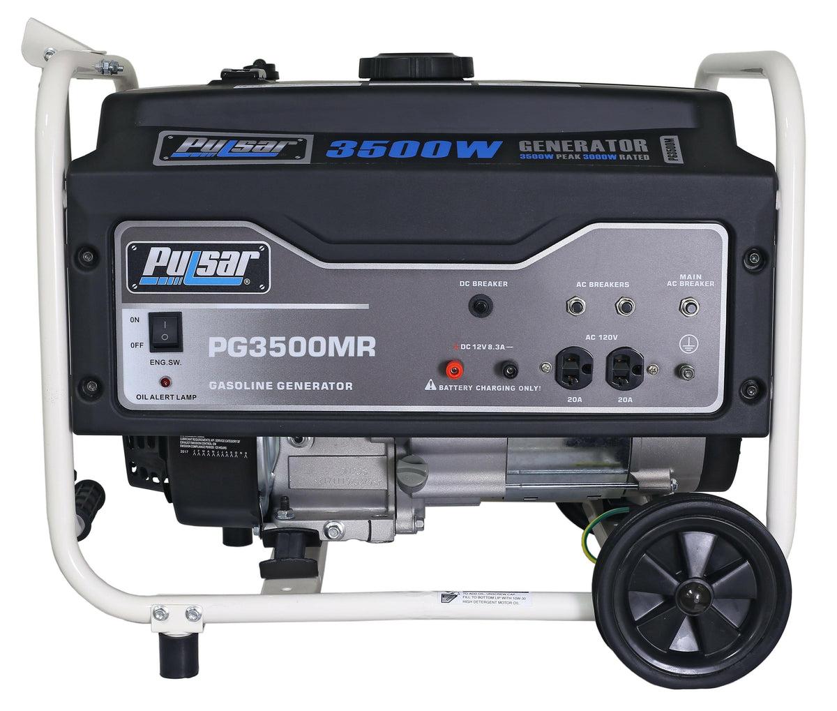 Pulsar 5250 Peak Watt Gas-Powered Portable Generator, 4250 Running Watts | SeeMyMails Marketplace