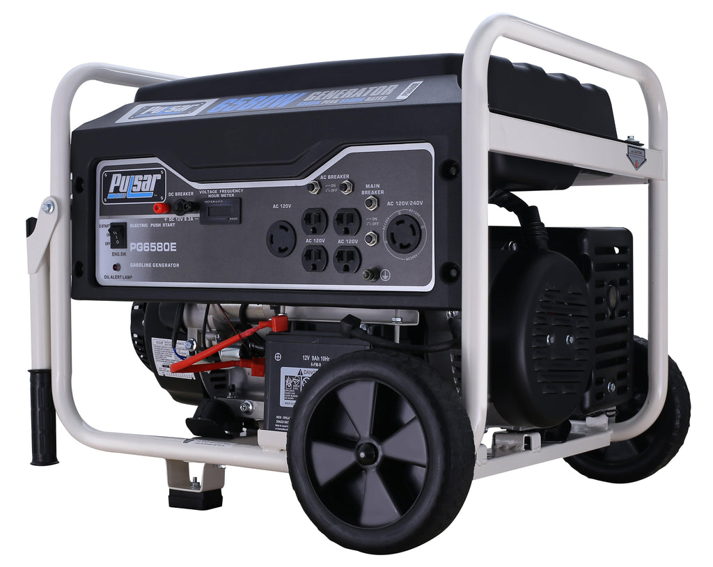 Pulsar 6580W Gas Powered Portable Generator with Electric Start and 240V Output – product image 4 | SeeMyMails Marketplace