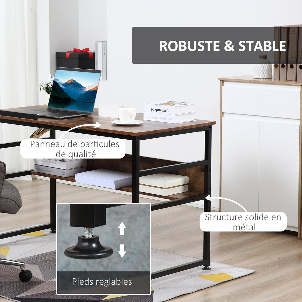Table à dessin inclinable bureau informatique design industriel - plateau relevable, étagère - panne – product view 10 | SeeMyMails Marketplace