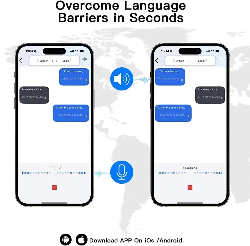 NNEOBA AI Real-Time Translation Wireless Earbuds – product view 5 | SeeMyMails Marketplace