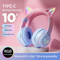 Cat Ear Wireless Bluetooth Headphone Blue | SeeMyMails Marketplace