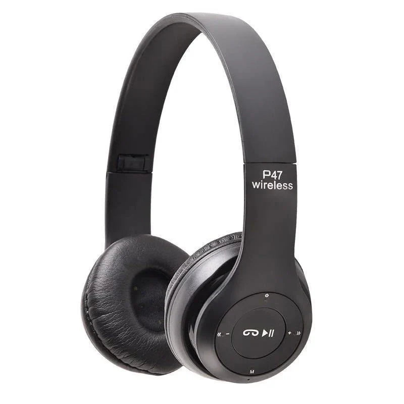 Wireless Bluetooth over-ear headset Black – product view 2 | SeeMyMails Marketplace