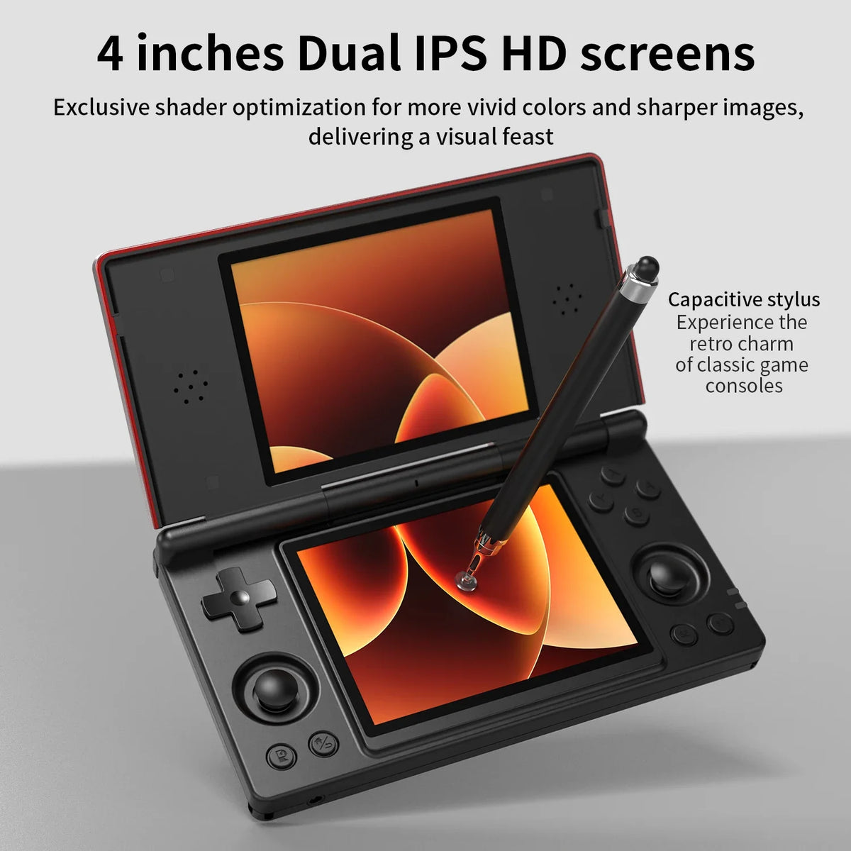 NNEOBA Dual-Screen Android Handheld Game Console (4K GAMES) – product view 3 | SeeMyMails Marketplace
