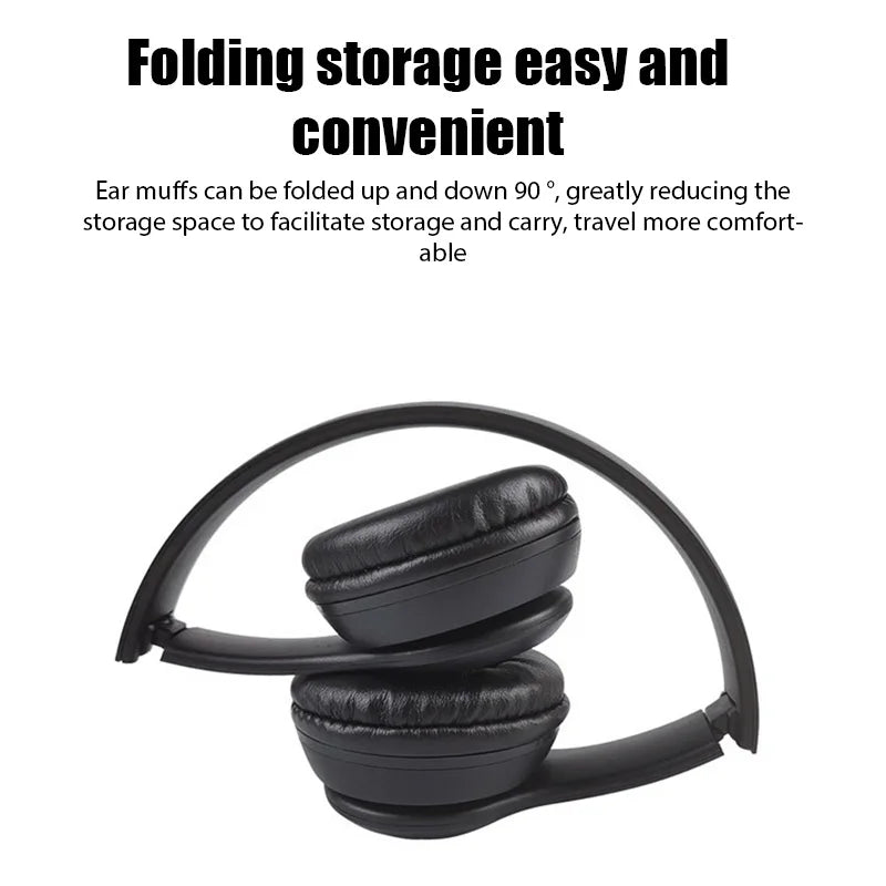 Wireless Bluetooth over-ear headset Black | SeeMyMails Marketplace