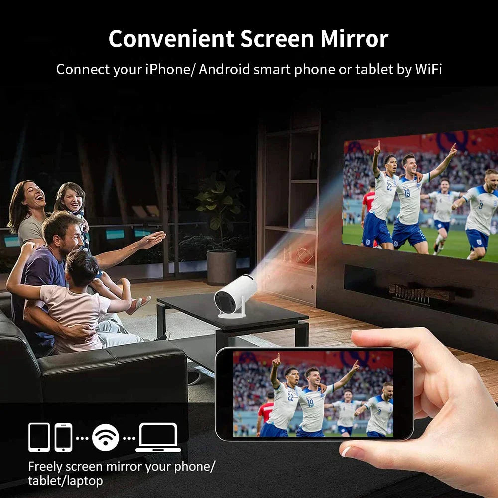 Transpeed 4K Wifi6 Portable Projector – product view 4 | SeeMyMails Marketplace