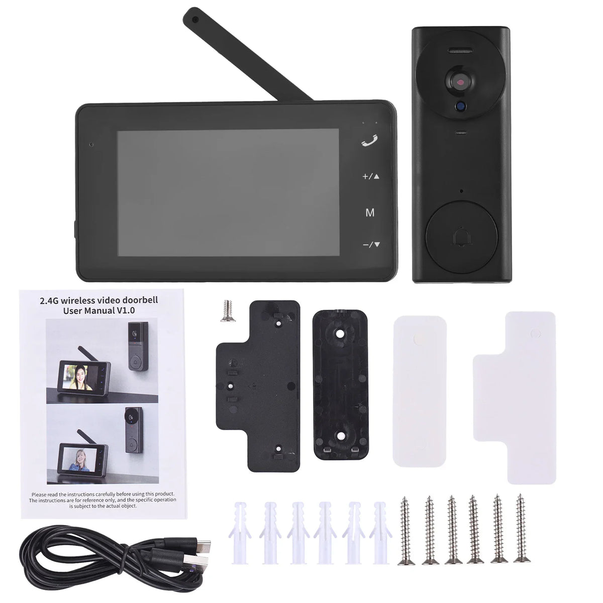 NNEOBA Wireless Video Doorbell Camera with Monitor – product view 3 | SeeMyMails Marketplace