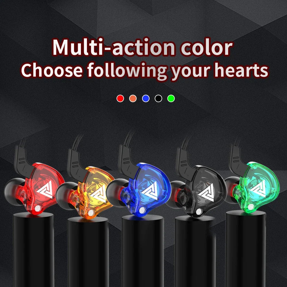3.5mm Cable Wired Earphones QKZ AK6 HiFi Sound Quality Earphone With Wire Gaming Headset Gamer Headp – product view 8 | SeeMyMails Marketplace