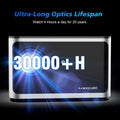 4K Android 11 Smart Projector 1080P LED WiFi6 Black | SeeMyMails Marketplace