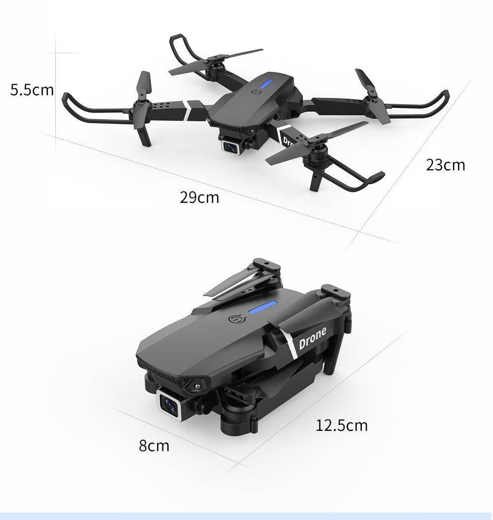 2021 NEW Drone 4k profession HD Wide Angle Camera 1080P WiFi fpv Drone Dual Camera Height Keep Drone – product view 4 | SeeMyMails Marketplace