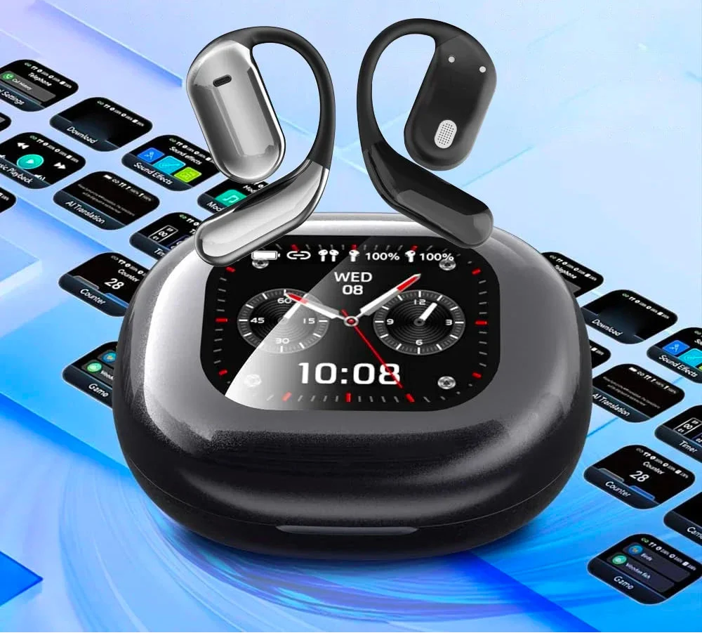 NNEOBA AI Real-Time Translation Wireless Earbuds – product view 2 | SeeMyMails Marketplace