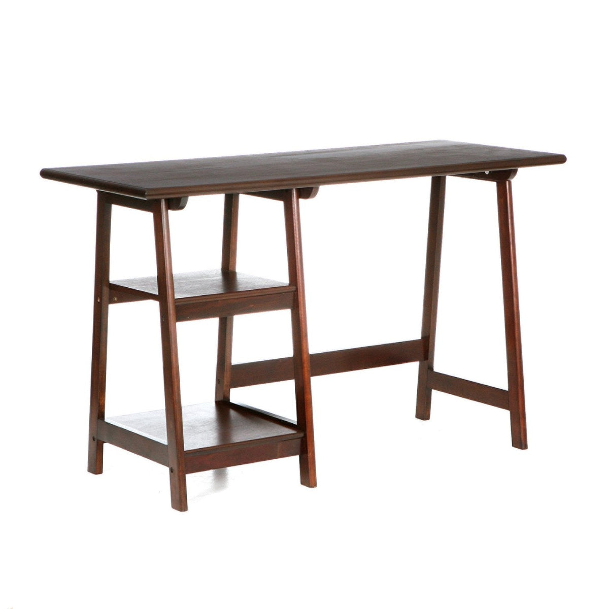 Espresso Finish Wood Home Office Laptop Computer Desk – product view 3 | SeeMyMails Marketplace