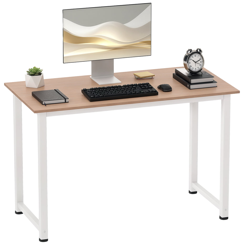 Table ordinateur table salle à manger 120x60x76cm chêne et Blanc Multifonction Grand Plateau Cadre R – product view 3 | SeeMyMails Marketplace