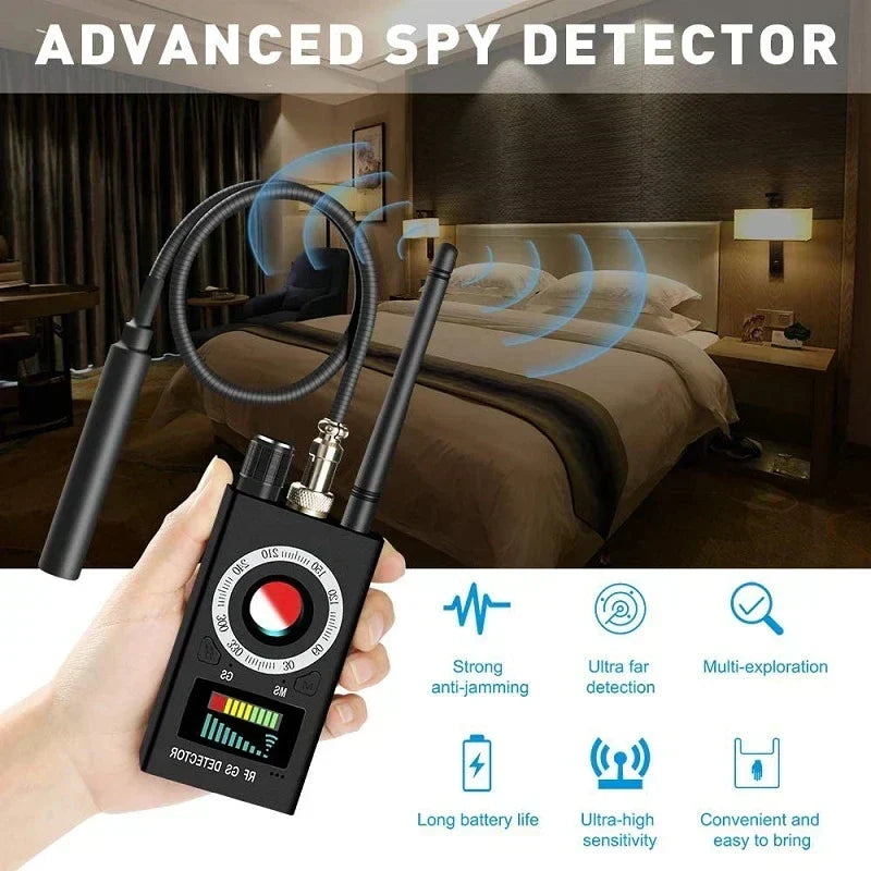 Portable Multi-Function RF Signal Detector – Wireless Camera, GPS & RF Signal Scanner – product image 5 | SeeMyMails Marketplace