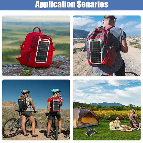 30W Portable Solar Panel USB Type-C Waterproof Charging Panel for Hiking, Camping & Outdoor Use – product image 2 | SeeMyMails Marketplace