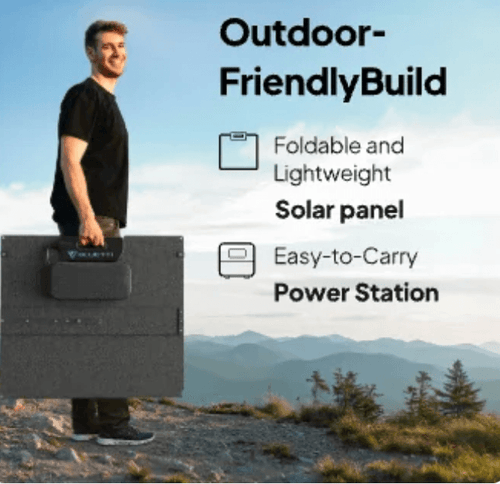 300W Compact Suitcase Portable Solar Panel | SeeMyMails Marketplace