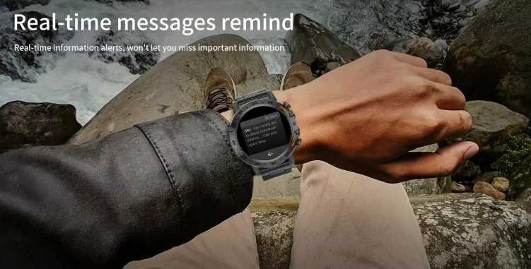Bluetooth Smart Watch for Men (Black) – product image 4 | SeeMyMails Marketplace