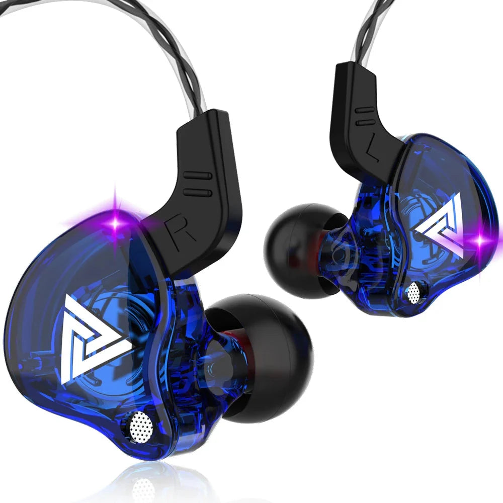 3.5mm Cable Wired Earphones QKZ AK6 HiFi Sound Quality Earphone With Wire Gaming Headset Gamer Headp | SeeMyMails Marketplace