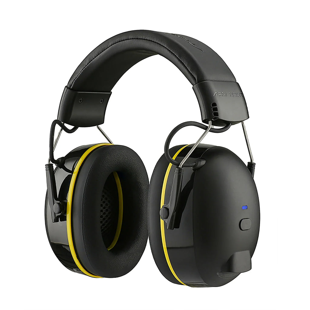 Rechargeable Noise Reduction Earmuffs Yellow – product view 4 | SeeMyMails Marketplace