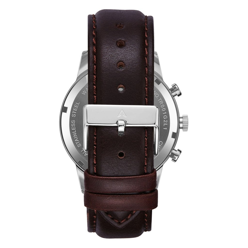 Trnda Men's Stainless Steel Watch, Dark Blue Dial | Trn-Ss43db – product image 3 | SeeMyMails Marketplace