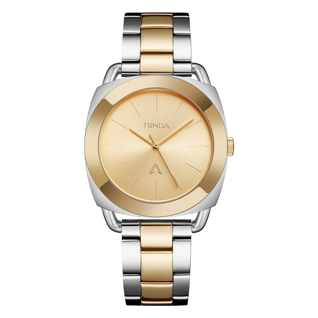 Trnda Women's Stainless Steel Watch, Silver-Gold Band | Trn-35.8 – product image 2 | SeeMyMails Marketplace