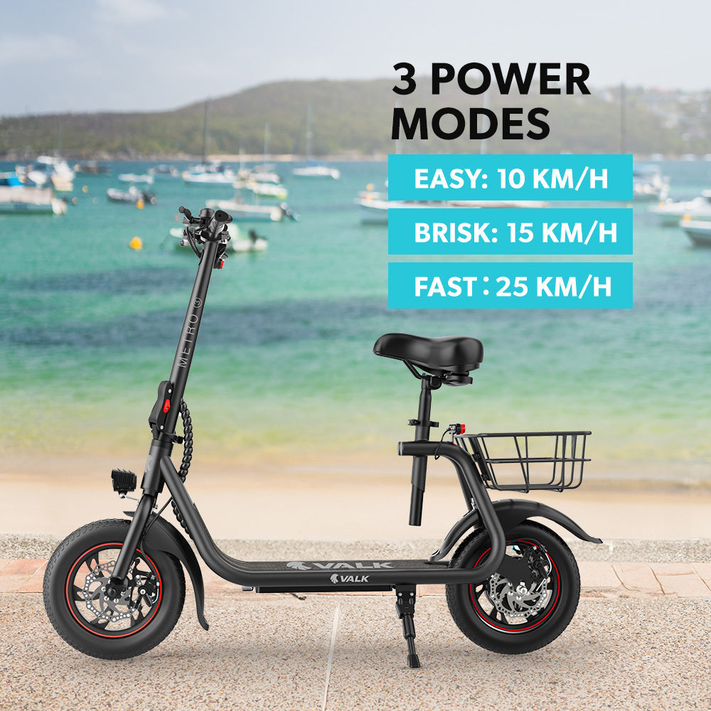 NNEMB Electric Scooter with Seat, Disc brakes, 12' Tyres, Motorised eScooter for Adults Teens Commut – product view 4 | SeeMyMails Marketplace