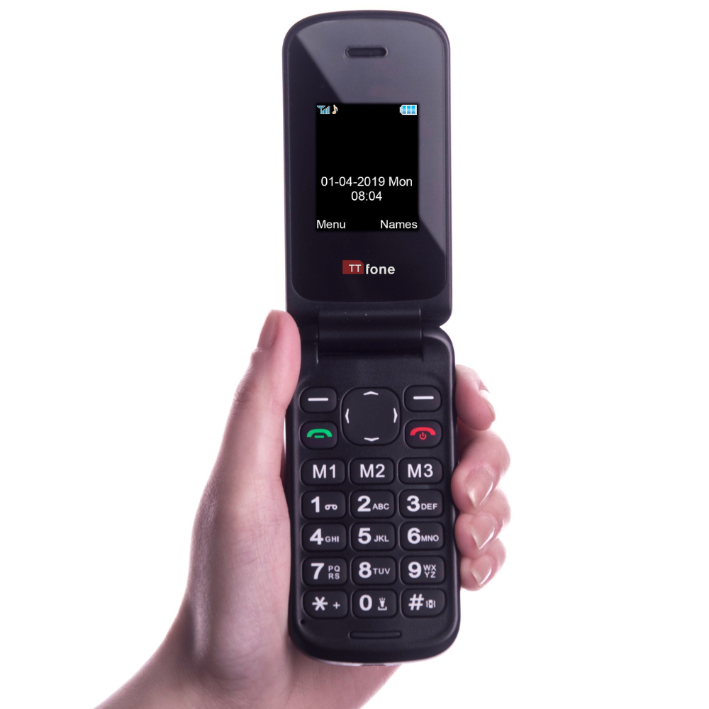 Used - TTfone TT140 Red Flip Folding Phone with Mains Charger, Vodafone Pay As You Go – product image 5 | SeeMyMails Marketplace