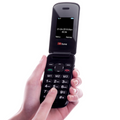 Used - TTfone TT140 Red Flip Folding Phone with Mains Charger, Vodafone Pay As You Go | SeeMyMails Marketplace