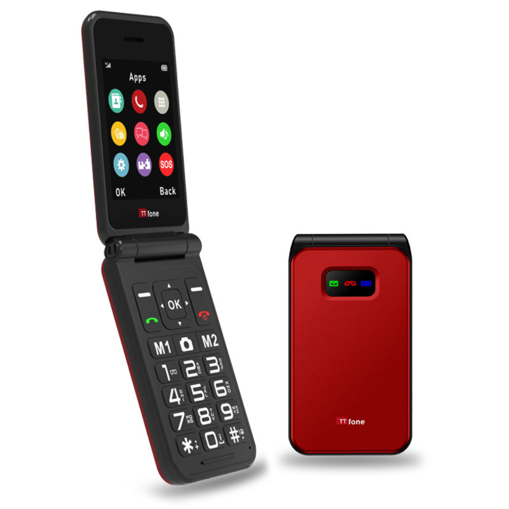 Used - TTfone TT760 4G Red with Dock Charger – product image 5 | SeeMyMails Marketplace