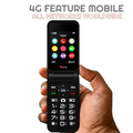 TTfone Black TT760 4G Flip 4G Mobile with Mains Charger, O2 SIM | SeeMyMails Marketplace