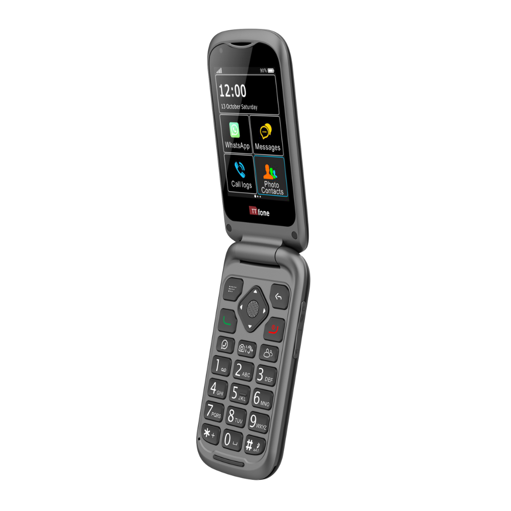 TTfone TT970 WhatsApp 4G Touchscreen Senior Big Button Flip Smartphones – product image 3 | SeeMyMails Marketplace