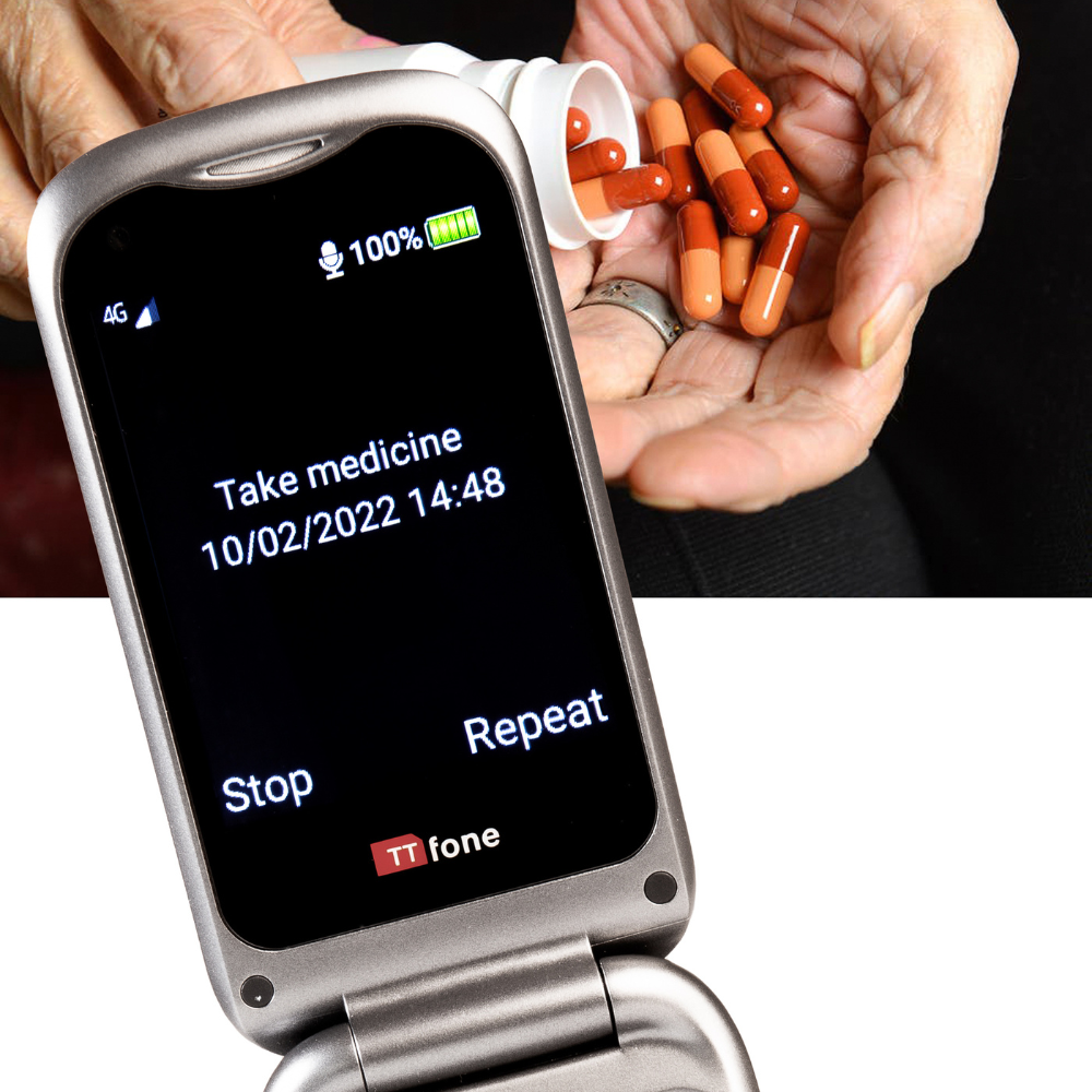 TTfone TT970 WhatsApp 4G Touchscreen Senior Big Button Flip Smartphones – product image 5 | SeeMyMails Marketplace