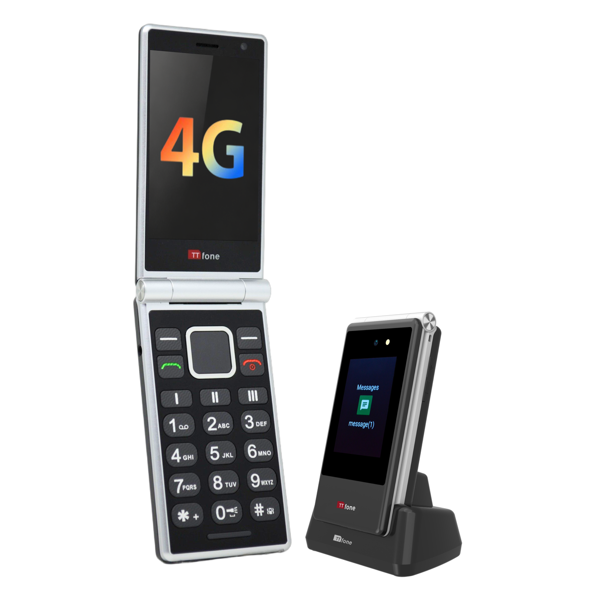 TTfone TT990 Mobile with Touchscreen Mobile with Large Easy-Press Buttons & Three PAYG – product image 2 | SeeMyMails Marketplace