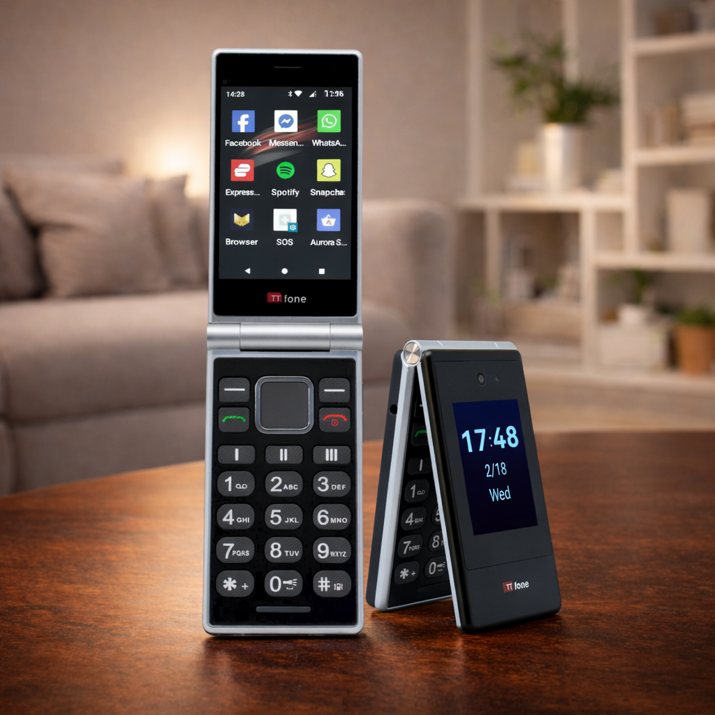 TTfone TT990 Mobile with Touchscreen Mobile with Large Easy-Press Buttons & Three PAYG – product image 4 | SeeMyMails Marketplace