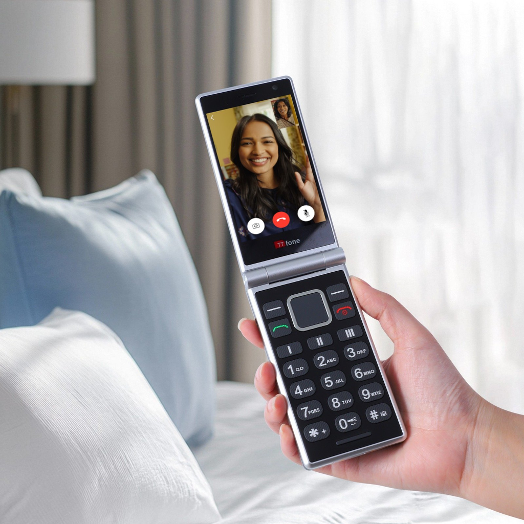 TTfone TT990 Mobile with Touchscreen Mobile with Large Easy-Press Buttons & Three PAYG | SeeMyMails Marketplace
