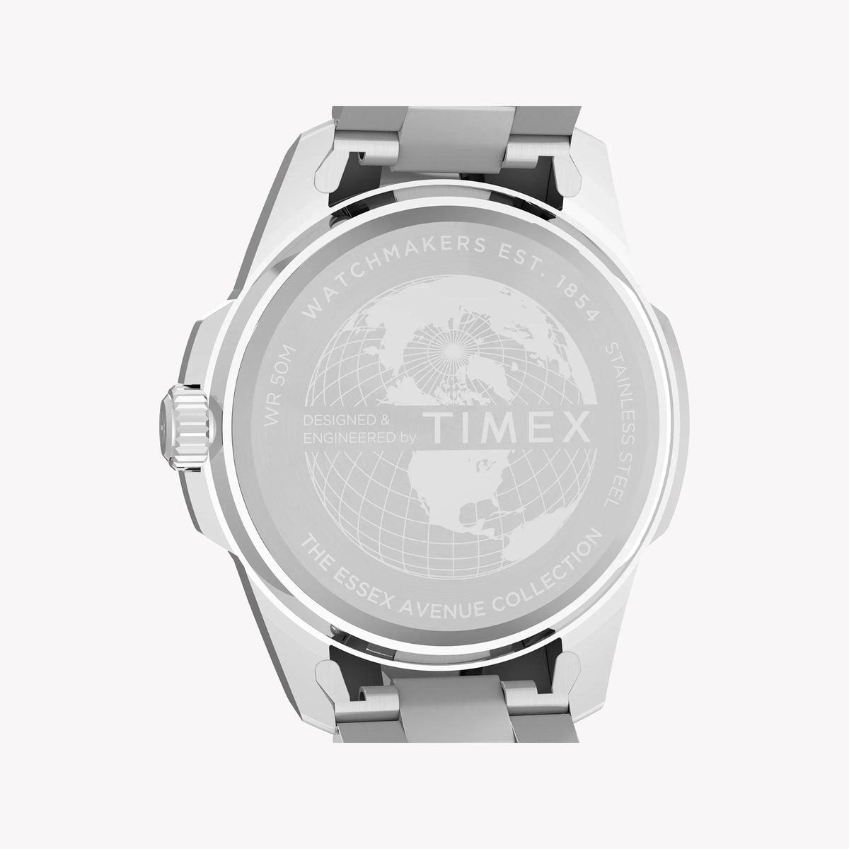 Essex 3-Hand Blue Dial SST Bracelet TW2Y21100 | Men's Silver Watch – product image 2 | SeeMyMails Marketplace