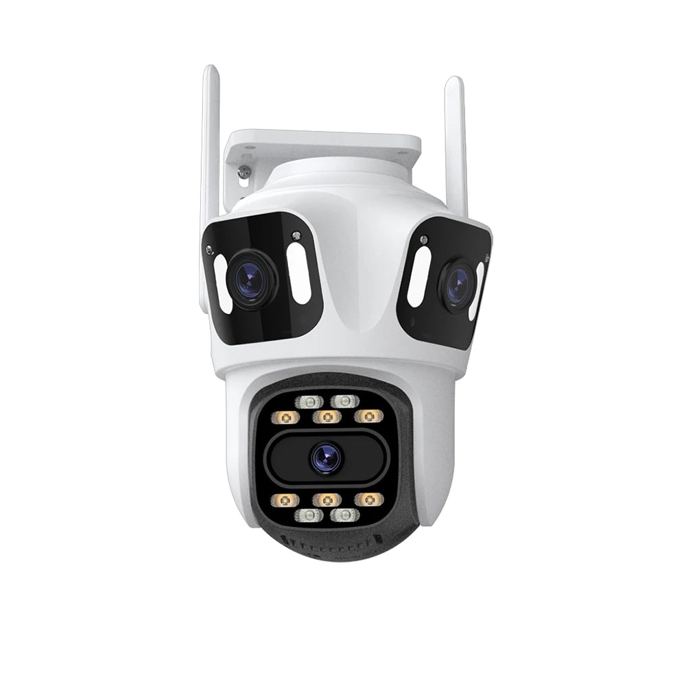Three Lens 6K HD Outdoor WiFi Security Camera | SeeMyMails Marketplace