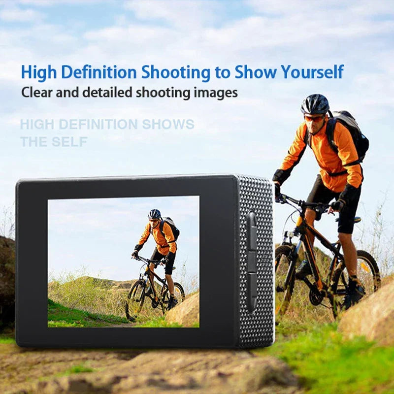 Waterproof Sports Camera for Diving, Riding & Outdoor Sports – product view 4 | SeeMyMails Marketplace