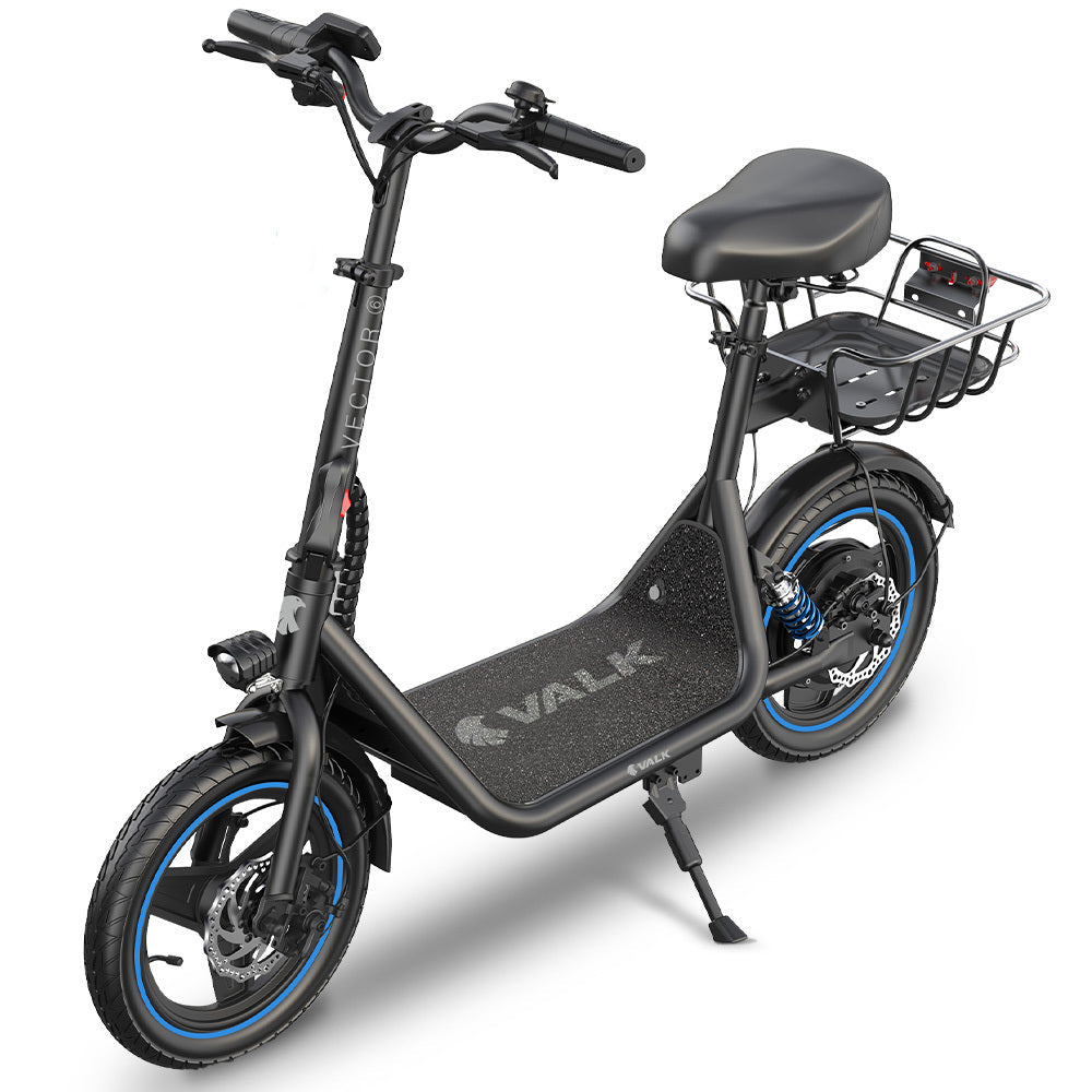 NNEDSZ VALK Electric Scooter with Seat, 30km Range, Disc brakes, 14" Tyres, Motorised eScooter for A | SeeMyMails Marketplace