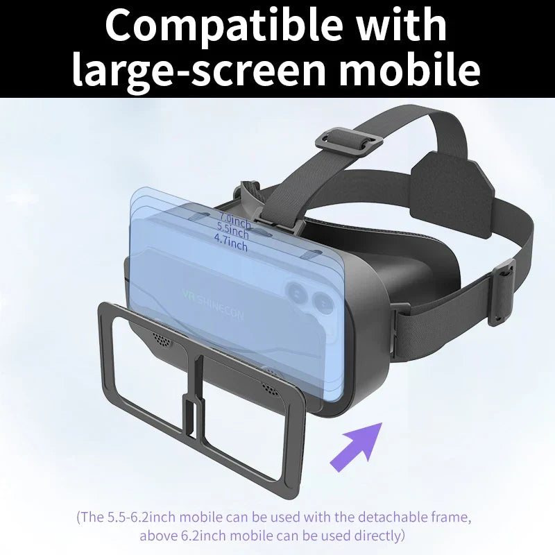 3D VR Glasses with Smart Goggles for Smartphones – product view 2 | SeeMyMails Marketplace