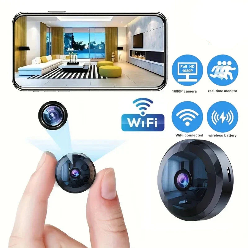 Mini WiFi Wireless Security Camera Night Vision (1080P HD) – product image 2 | SeeMyMails Marketplace